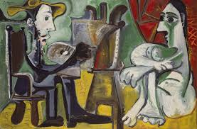Pablo Picasso Ressam Ve Model 1963 Museo Nacional Centro De Arte Reina Sofia Madrid Ispanya Pablo Picasso Sanatcilar Tablolar