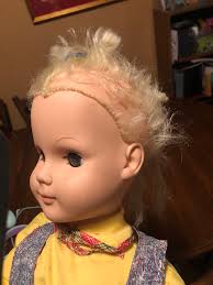 my daughter was given these dolls she sells to make $$ twards her real  busness potery (she is 16 ) she is asking $125 plus shipping only thing  wrong it needs its