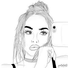 Pin Em Outlines Top five bonecas tumblr para colorir. pin em outlines