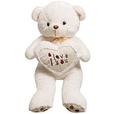 Ibonny Giant Teddy Bear Holds Love Heart Pillow Stuffed Animals Plush Smile Bear Toy 32 Inch White Giant Teddy Bear Giant Teddy Teddy Bear