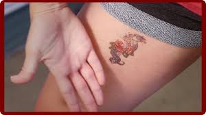 How to remove a temporary tattoo. How To Remove A Temporary Tattoo Youtube