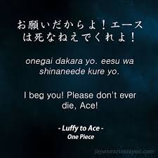 Learn Japanese Phrases From One Piece Part 6 One Piece Quotes Japanese Quotes Japanese Phrases