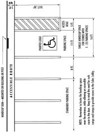 Large Picture Of Handicap Parking One Space Layout Interior Architecture Sketch Kindergarten Design Space Design