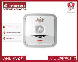 Garansi suku cadang 8 tahun untuk tabung tembaga dan 5 tahun untuk suku cadang peralatan listrik (2 tahun untuk 15l). Jual Water Heater Ariston Pemanas Air Listrik Ariston Andris 2b 15 Liter Terbaru Juni 2021 Blibli