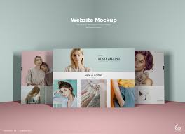 Free Website Mockup Psd For Screens On Behance In 2020 Website Mockup Free Website Mockup Website Mockup Psd