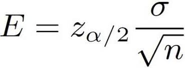 What Is The Margin Of Error Formula For A Population Mean Math Formulas Formula Calculus