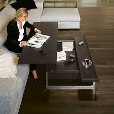 Buy Laptop Coffee Table From John Strand Small Space Living A Coffee Table That Converts Into A Desk I Lo Small Room Design Coffee Table Small Space Living