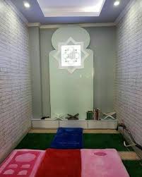 Jika masjid di sekitar daerah anda tidak bisa dijangkau dalam waktu. Ruang Solat