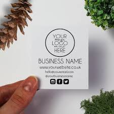 Print your custom business card online and make it as unique as your business. Custom Mini Business Card Order Cards Your Logo Here Thank You Budget Card Template Minimalist Branding Cards Invitations Aliexpress