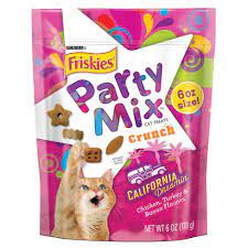 Purina Friskies Party Mix Cat Treat Cat Treats Friskies Purina Friskies