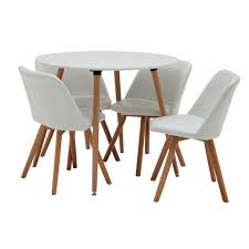 Buy Argos Home Quattro White Dining Table 4 White Chairs Dining Table And Chair Sets Argos White Dining Table White Dining Chairs White Round Dining Table