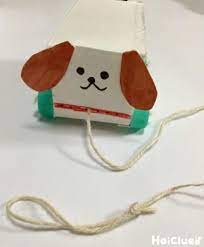 gogo お散歩わんちゃん お散歩ごっこが楽しいアイディア製作遊び 保育や子育てが広がる 遊び と 学び のプラットフォーム ほいくる 手作りおもちゃ 手作り おもちゃ ベビー 手作りおもちゃ 1歳
