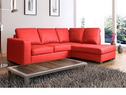 Beautifully crafted sectional with chaise available at extremely low prices. Venice Right Hand Corner Sofa Red Faux Leather W Chaise Lounge