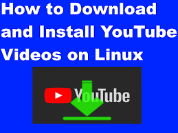 Built in electron, it is available for windows, linux and macos. How To Download And Install Youtube Videos On Linux