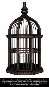 Rusty Birdcage Render By Frozenstocks On Deviantart Bird Cage Pendant Light Light