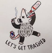 Pin By Marta Pascoal On Drawings Cute Art Psychedelic Drawings Opossum