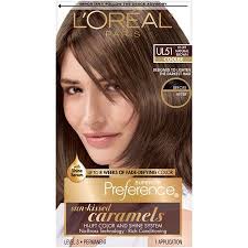 L Oreal Paris Superior Preference Fade Defying Shine Permanent Hair Color Ul51 Hi Lift Natural Brown 1 Kit Walmart Com In 2020 Hair Color Permanent Hair Color At Home Hair Color