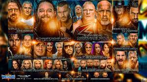 Wrestlemania 33 took place on april 2, 2017, at camping world stadium in orlando, florida. Wwe Wrestlemania 33 Matches Wallpaper By Ziadelprince22 On Deviantart