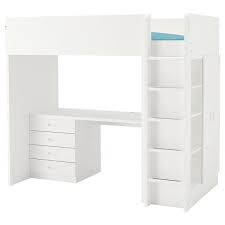 The loft also features plenty of storage space as well as an alcove desk. Help Me Make An Alternative Stuva Loft Bed Stairs Ikea Hackers