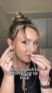 Hairline Hack: Easy Root Touch Up Trick with Eyeshadow Palette