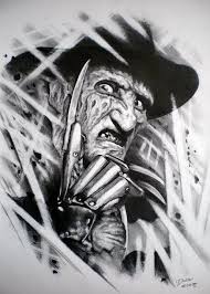 Awesome grey ink freddy krueger tattoo. 22 Freddy Krueger Tattoo Designs