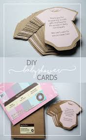 Diy Baby Shower Invitations Or Thank You Cards Cricut Baby Shower Baby Shower Invitations Diy Homemade Baby Shower Invitations
