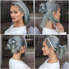 Simply cut the toe off a clean sock and roll it into a hair donut. Beauty101bylisa 15 Easy Short Hairstyles No Heat Video Tutorial
