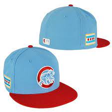 Chicago Cubs Walking Bear City Flag 5950 Fitted Cap Chicago Cubs Hat City Flags Cubs Hat