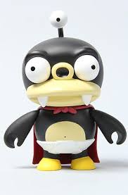 Kidrobot Figurine Futurama Nibbler Futurama Kidrobot My Childhood