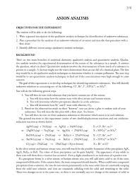 67 Hand Picked Anion Chart