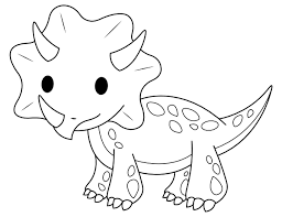This is our giganotosaurus coloring page collection. Printable Cute Triceratops Coloring Page