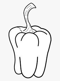 Chili Pepper Coloring Page Free Transparent Clipart Clipartkey