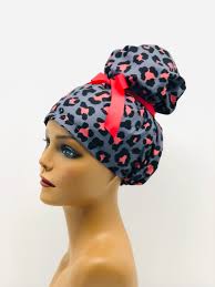 Emma High Bun Scrub Cap, Emma Scrub Cap, Ponytail Scrub Caps, Scrub Cap for  Women, Surgical Cap, Nurse Scrub Cap, Bun Scrub Cap,