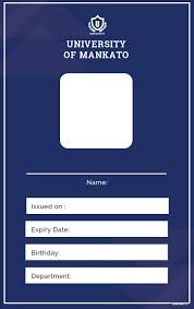 Not only id card provides identification but also helps both the organization and the employee. Free Vertical Blank Id Card Template Ad Sponsored Blank Vertical Free Template Card Id Card Template Blank Id Cards Card Templates Free