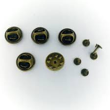 5 piezas/lote de 10 mm de broches para solapa con tachuelas, broches de  mariposa para esparcir, broches redondos para apretar, broches para joyería  y manualidades