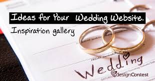 Your free wedding website is the best way to rally your guests for your day, hands down. Inspiration Gallery Ideas For Your Wedding Website Designcontest