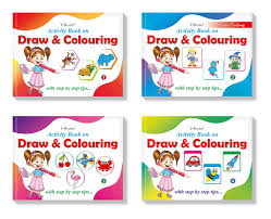 We did not find results for: Buy Drawing Practise Collections Set Of 4 Books Draw Color Step By Step Drawing Practice Activity Book Set Of 4 For Kids Book Online At Low Prices In India