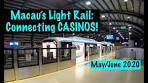 [4K] Macau's Light Rail: Connecting CASINOS!
