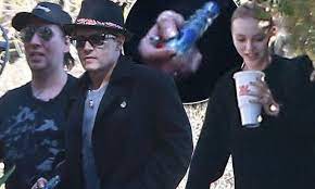 He has german and english ancestry. Johnny Depp Drops Daughter Lily Off With Marilyn Manson Daily Mail Online