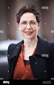 Hamburg, Germany. 18th Jan, 2023. Sonja Anders, artistic director of  Schauspiel Hannover, stands in front of the Thalia Theater during a photo  session after a press conference. Anders will take over as