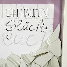 Liebe lisa, lieber bert, unseren herzlichsten glückwunsch zur hochzeit! Geschenk Rahmen Fur Hochzeit Polterabend Ein Haufen Gluck Dekorundum