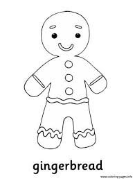 Run, run as fast as you can! Gingerbread Man S For Christmas65fc Coloring Pages Printable