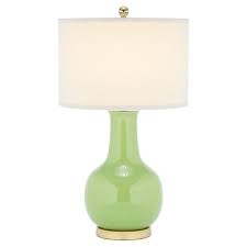 Gwyneth Table Lamp In Green Green Table Lamp Table Lamp Green Lamp