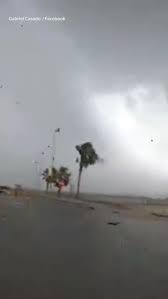Clima en córdoba con temperatura, humedad, presión y velocidad del viento. Asi Paso El Tornado En Miramar En El Noreste De Cordoba Ciudadanos La Voz Del Interior