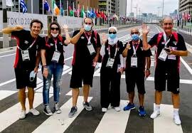 (ap photo/petr david josek) all eyes were on the tunisian teenager at the finish. Part Of The Tunisian Delegation Arrived In Japan