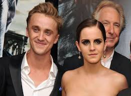 The ron weasley actor, 31, admitted there was 'always something' between the draco malfoy star, 32, and hermione granger. Harry Potter S Tom Felton Teaches Emma Watson How To Play Guitar The Independent