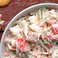 Old bay (add more if necessary) 1/4 c. Seafood Salad Recipe Yummly Recipe Sea Food Salad Recipes Seafood Salad Easy Seafood