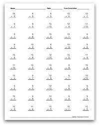 Drag ⇄ to scroll click to open example (hover to enlarge) description download koa2word addition within 10 ★m. Math Facts Worksheets Addition Of 9 And 10 50 Per Page 2 30 Minutes