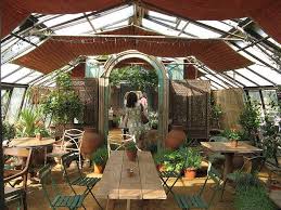 One Of The Adjacent Rooms Garden Cafe Greenhouse Restaurant Cafe Design