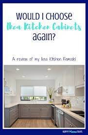 Don't forget to check out the before/after photos & advice for putting your own ikea kitchen together! Review Of Ikea Kitchen Cabinets Happy Mama Tales
